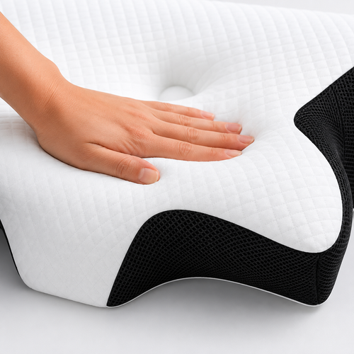 CerviCloud™ | Cuscino Cervicale Ergonomico in Memory Foam Premium